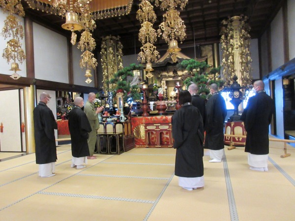 四箇本山参拝